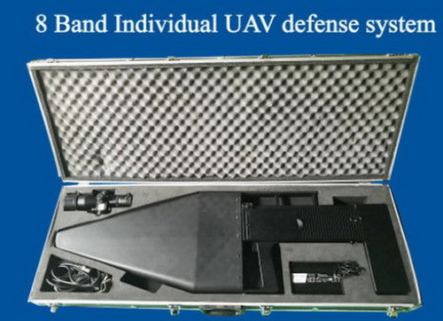 Latest company news about 8 UAV ζωνών σύστημα άμυνας, φορητό αντι Jammer κηφήνων
