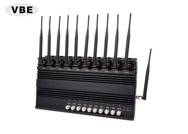 Black Shell Wifi Signal Jammer 33dBm Average Output Power Signal Synchronization System