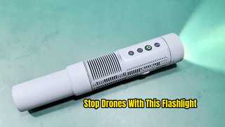 Φακός VBE 4F20 Anti Drone Jammer Εμβέλεια 300 μέτρων